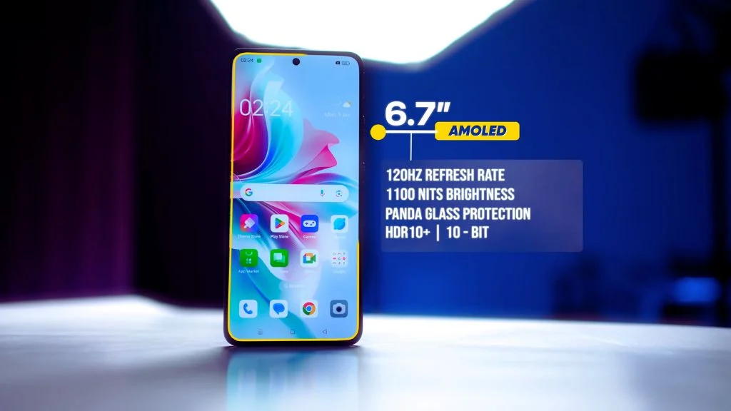 Oppo F25 Pro 5G Display
